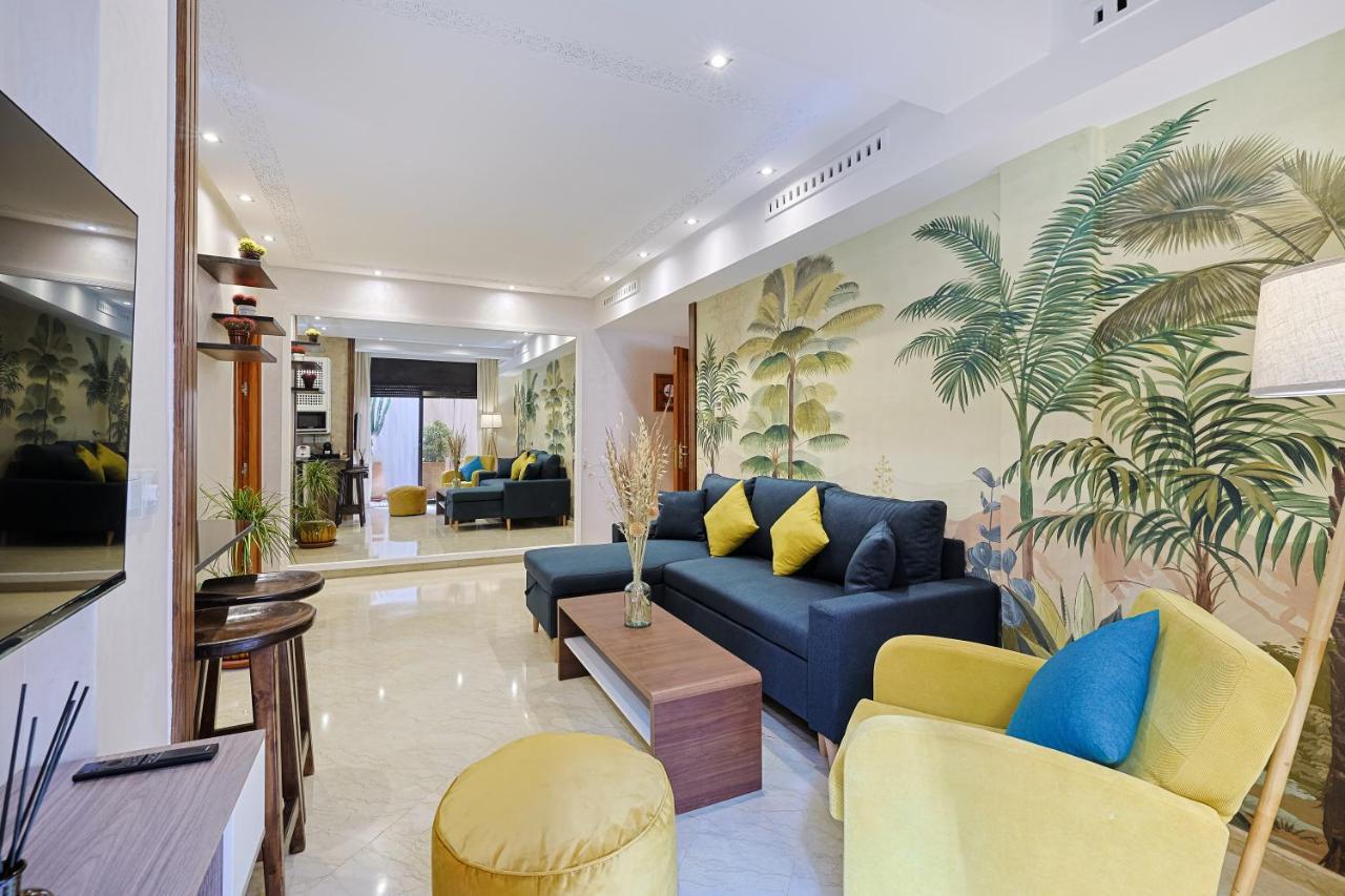 Oasis - Appartement Authentique A Gueliz Marakeş Dış mekan fotoğraf