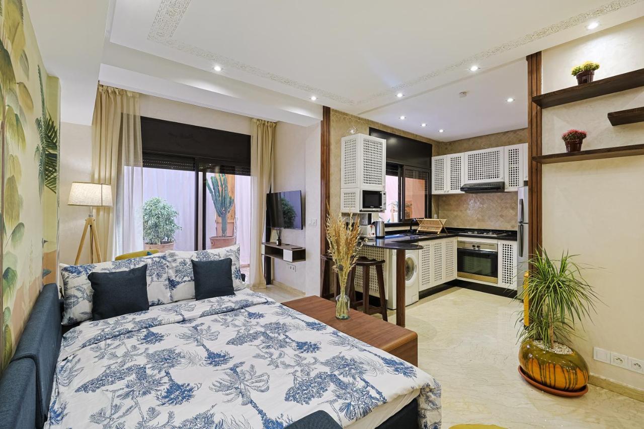 Oasis - Appartement Authentique A Gueliz Marakeş Dış mekan fotoğraf