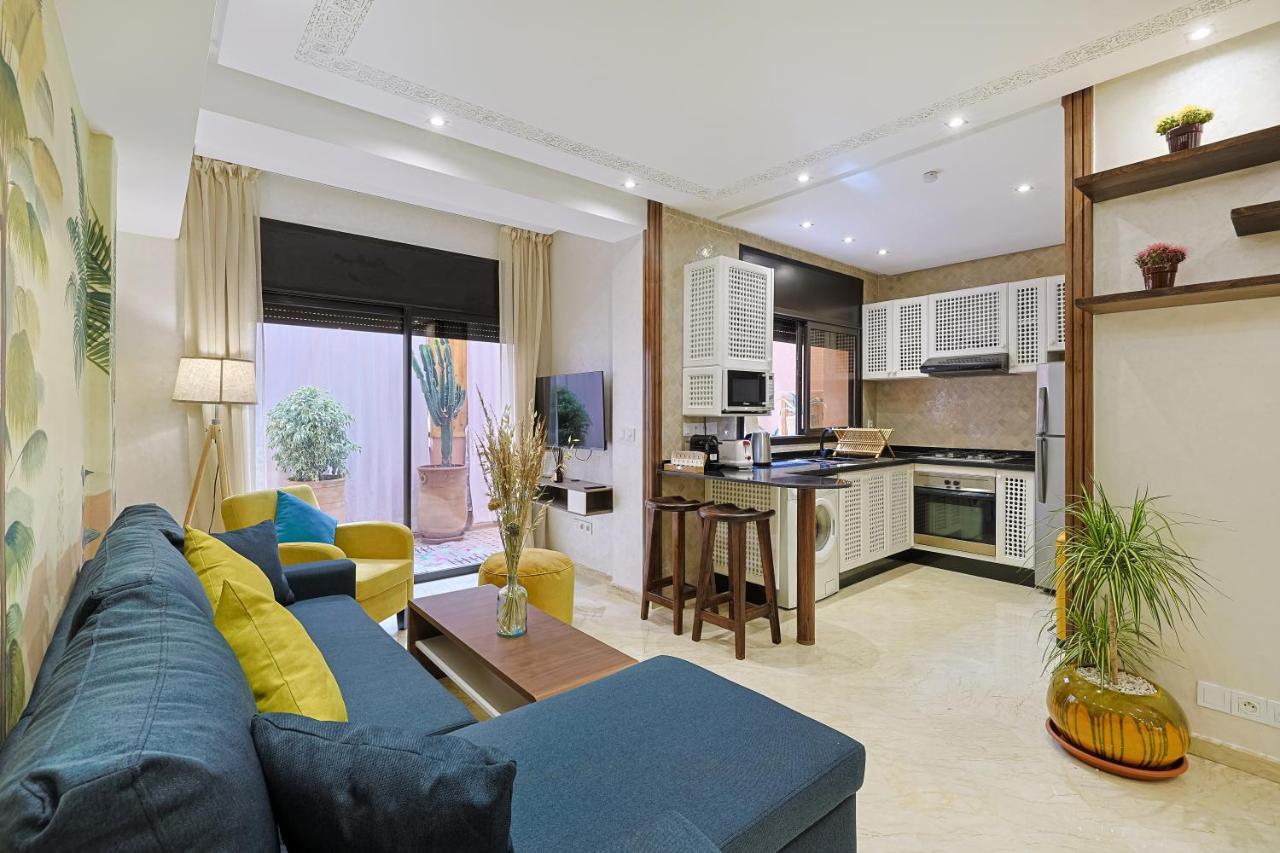 Oasis - Appartement Authentique A Gueliz Marakeş Dış mekan fotoğraf