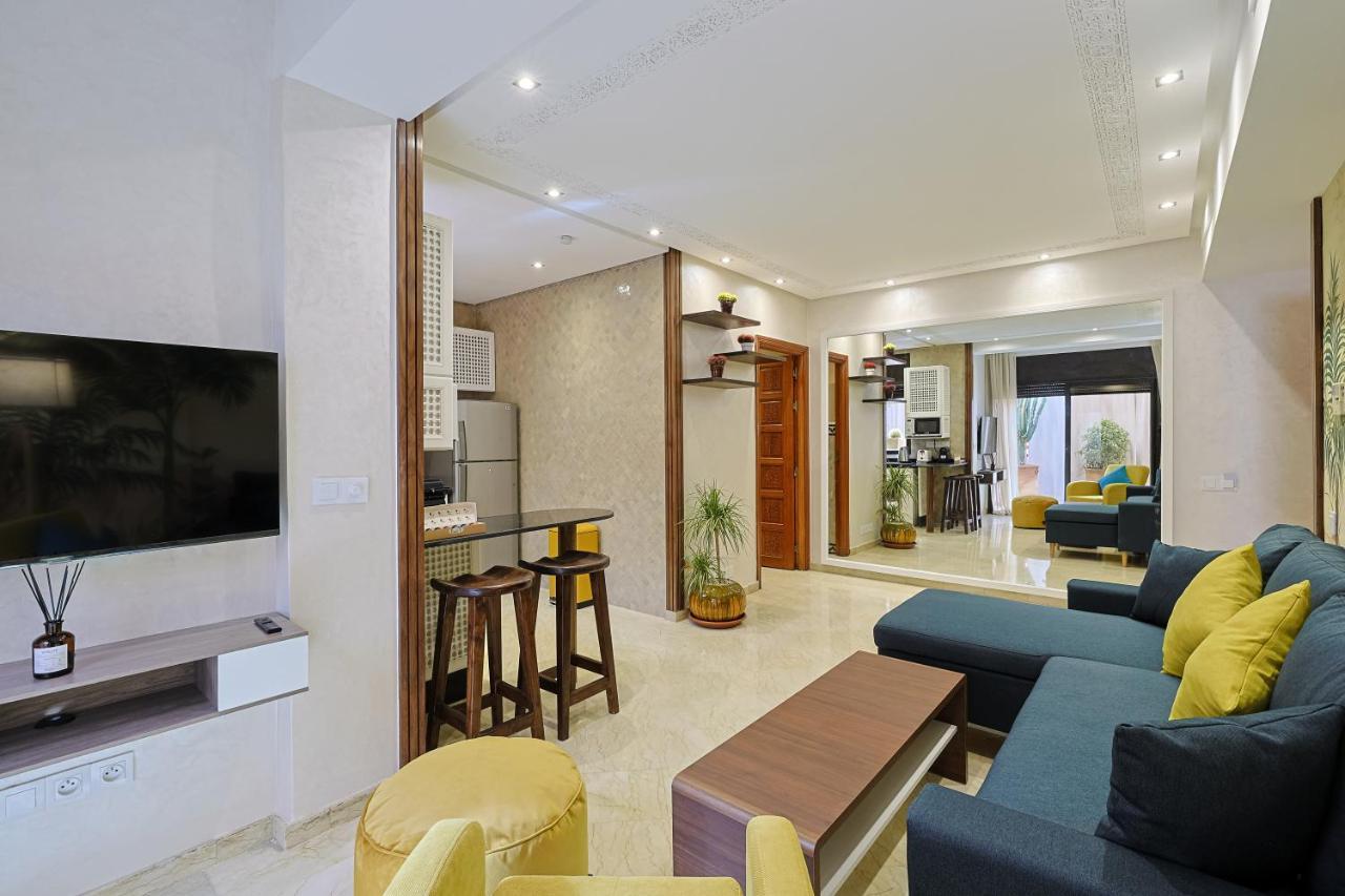 Oasis - Appartement Authentique A Gueliz Marakeş Dış mekan fotoğraf